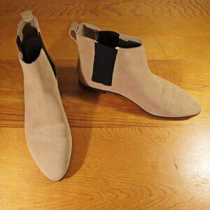 J. Crew pull on suede Chelsea boots